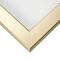 Craig Frames Bauhaus 125 Swirled Gold Picture Frame